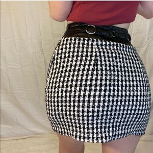 Free people houndstotch skirt